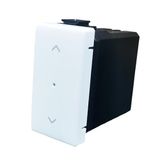 IXTRIMA Schakelaar voor rolluiken Zigbee/Tuya verbonden Smart Wifi module compatibel met Vimar Plana houders wit
