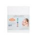 Ti TIN Mini babybed matrasbeschermer 100% katoen Waterdichte en ademende verstelbare matrasbeschermer met elastiek 100% polyurethaan antibacteriële badstof kussensloop 50 x 80 cm