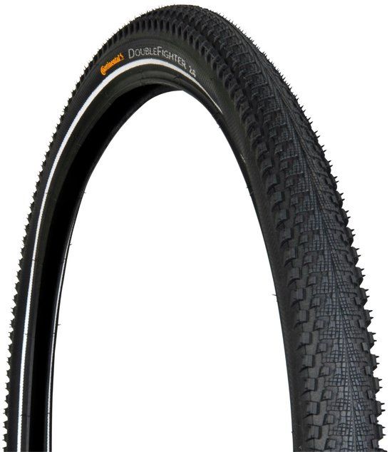 Continental Double Fighter III 27.5" Mountainbike Band - 50-584 - Zwart