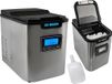 Malatec Machine à glaçons - Machine à glaçons électrique portable - 120W - 2.2L - Blanc/Bleu/Noir
