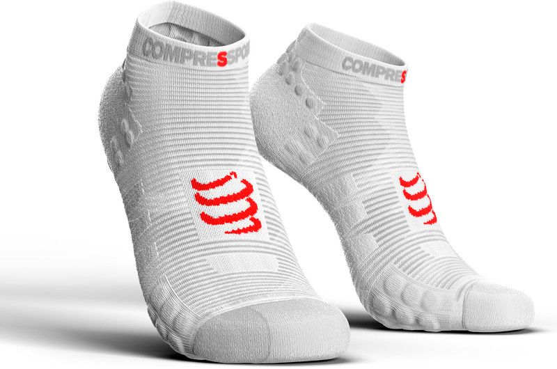 Compressport Pro Racing V3.0 Run Low Hardloopsokken wit T1 / 35-38 cm 2018 Sportsokken