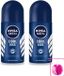 Nivea 2 x Cool Kick Men Roller Deodorant - 50 ml