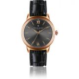 Philipp Blanc montre en cuir de crocodile