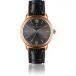 Philipp Blanc montre en cuir de crocodile