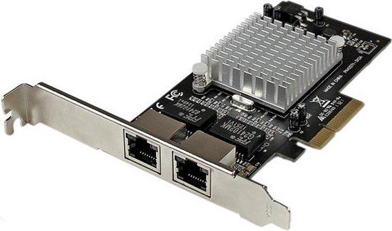 StarTech.com 2-poorts PCI Express (PCIe x4) gigabit ethernet server netwerk- adapter kaart Intel i350 NIC