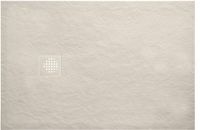 Wiesbaden Stonea douchebak antislip composiet 900x1600x30 mm inkortbaar beige