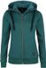 R.E.D. by EMP R.E.D. Rock-Engineered Design Petrolkleurige jas met capuchon - Dames - L
