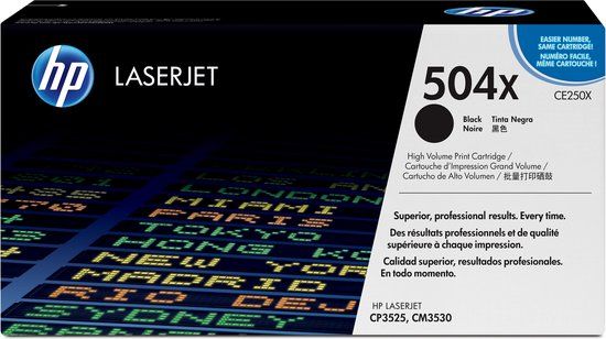 HP CE250X Tonercartridge - Zwart