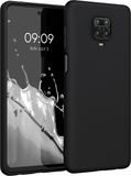 kwmobile telefoonhoesje geschikt voor Xiaomi Redmi Note 9S / 9 Pro / 9 Pro Max - Hoesje voor smartphone - Back cover in mat zwart