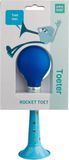 PexKids Fietstoeter Rocket - Blauw met Blauwe bol