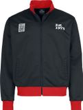 Iron Maiden Soccer Trackjacket Heren Trainingsjas - zwart/rood - XXL