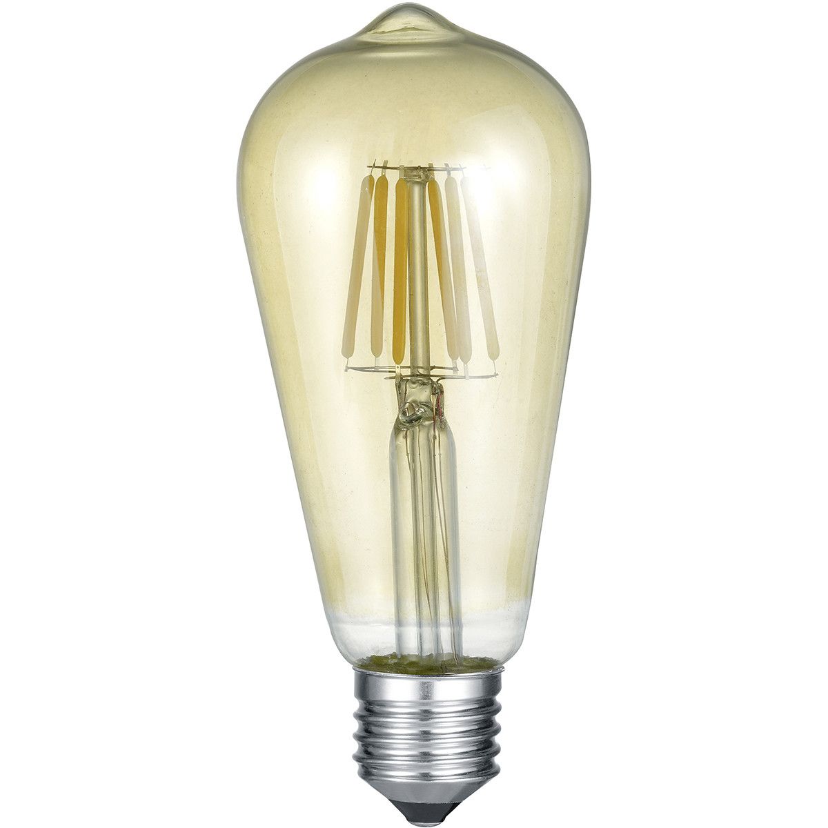 BES LED Filament Lamp - Trion Kalon - E27 - 6W - Warm Wit 2700K - Amber