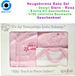 Blue Eyes Pasgeboren Baby Cadeauset 8-delig (Ster Roze)