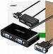 Ugreen 40254 Serie - VGA Adapter - 2 Monitoren - 1920x1440 60Hz - ABS