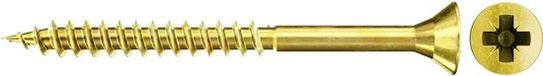 Fischer 551182 Houtschroef 5 mm x 35 mm Verzonken kop Geel 500 stuk(s)