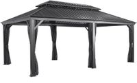 Sojag Paviljoen Pergola Messina 363x598x307 cm - Antraciet