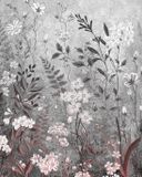 Komar Fotobehang Moonlight Flowers 200x250cm Vliesbehang