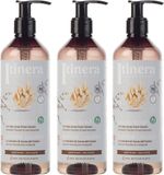 sarcia.eu ITINERA - Kalmerende vloeibare zeep met Veneto haver, 95% natuurlijke ingrediënten 370 ml (3 stuks)
