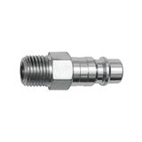Riegler 424.61-NPT Nippel voor zwenk-veiligheidskoppelingen NW 7,2, staal, NPT 1/4 AG