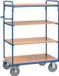 Fetra Etagewagen, 4 etages, open kopschotten, (B)850 mm
