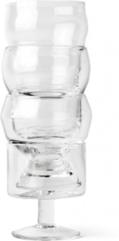 QDO La Familia Longdrinkglazen - Stapelbaar - 4 stuks