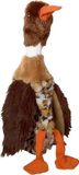 Nobby Pluche Eend met Bruine Kop - Bruin - 34 cm