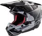 Alpinestars S-M5 Rover 2 Crosshelm ECE 22.05 Zwart/Zilver XXL
