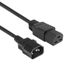 ACT Netsnoer C14 - C21 IEC60320 zwart 1 m