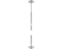 Paulmann Wire Corduo Wall Mount Set 94600 12V-kabelsysteemcomponenten Wandhouder Chroom (mat)