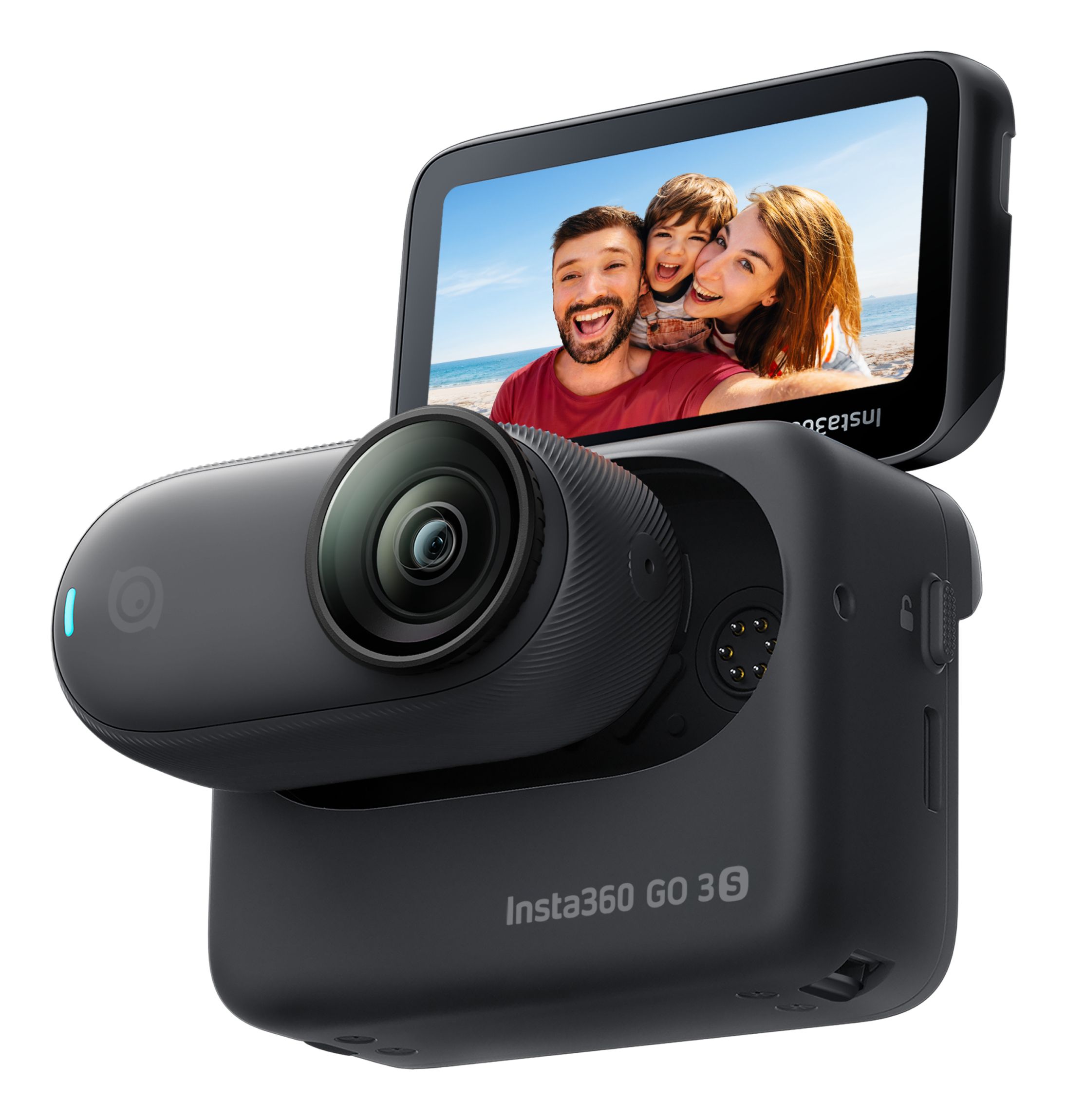 Insta360 GO 3S Action Camera - 4K, 128GB, Midnight Black