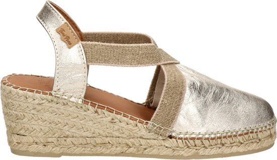 Toni Pons Tossa Dames Espadrilles - Platinum - Maat 36