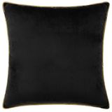Paoletti Meridian 55X55 C/C zwart, zwart goud, 55x55cm