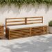 vidaXL - Coussin de banc - VUGHT - Blanc