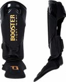 Booster Kickboks Scheenbeschermers Bangkok - Zwart Goud - maat XL