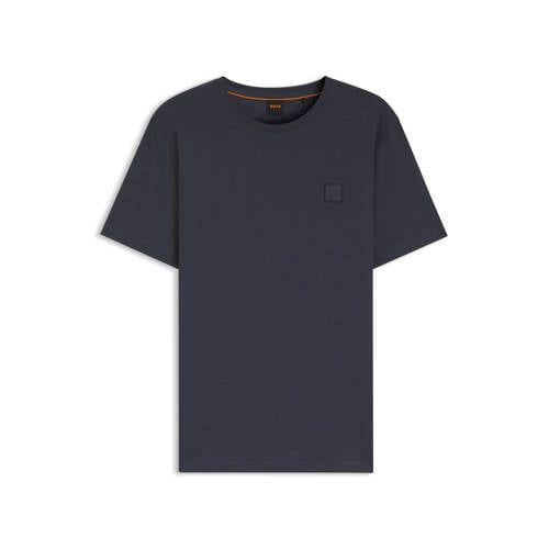 BOSS regular fit T-shirt - donkerblauw