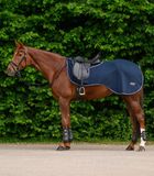 Waldhausen Fleece Zweetdeken night blue Paard
