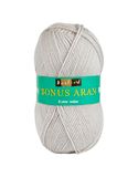 Hayfield Bonus Aran Garen, Pearl Grey (615), 100g