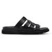 Steve Madden Ankara Sandales Cuir Noir Taille : 40