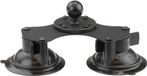 RAM Mount Dubbele 8.5 cm Zuignap met B-kogel RAM-B-189B-202U