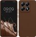 kwmobile telefoonhoesje geschikt voor Xiaomi 14T - TPU Back Cover - Chocoladebruin