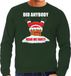 Bellatio Decorations Shoppartners Bv Foute Kersttrui sweater - Did anybody hear my fart - groen - voor heren - Kerstkleding S