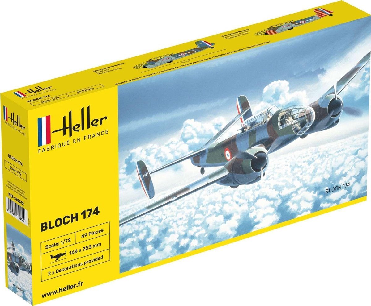 Heller 1:72 80312 Bloch 174 Plastic kit