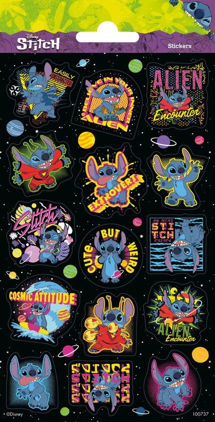 Globos Europe - Stickers Stitch Alien