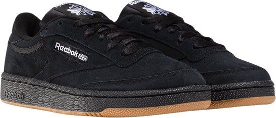 Reebok Club C 85 Sneakers Senior - zwart - wit - Maat 44.5 - Unisex