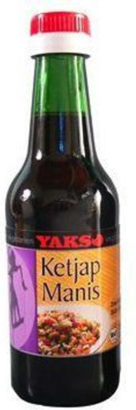 Yakso Ketjap Manis Zoet 250ml