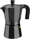 2983 Monix Italiaanse Koffiepot M640006 (6 koppar) Aluminium Zwart