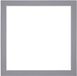 yd. Passe-Partout 45x45 cm - Gris