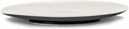 Serax Ann Demeulemeester Ra Bord - Black-Off White - D 17 cm