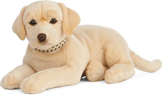 Pluche Labrador Hond Knuffel - Blond - 60 cm
