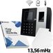 HDWR Global Tijdregistreerapparaat met USB, WiFi, WEB, P2P, IC Wiegand, LAN, extra batterij, 125 kHz en 13,56 MHz, plus 10 RFID-kaarten (13,56 MHz) en een e-book